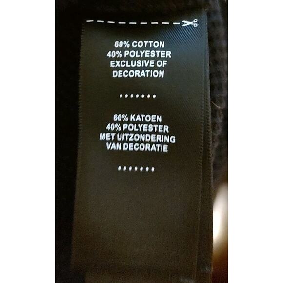 Men's Harley Davidson Willie G Skull Thermal Henley- Black Beauty - Medium - Picture 6 of 6